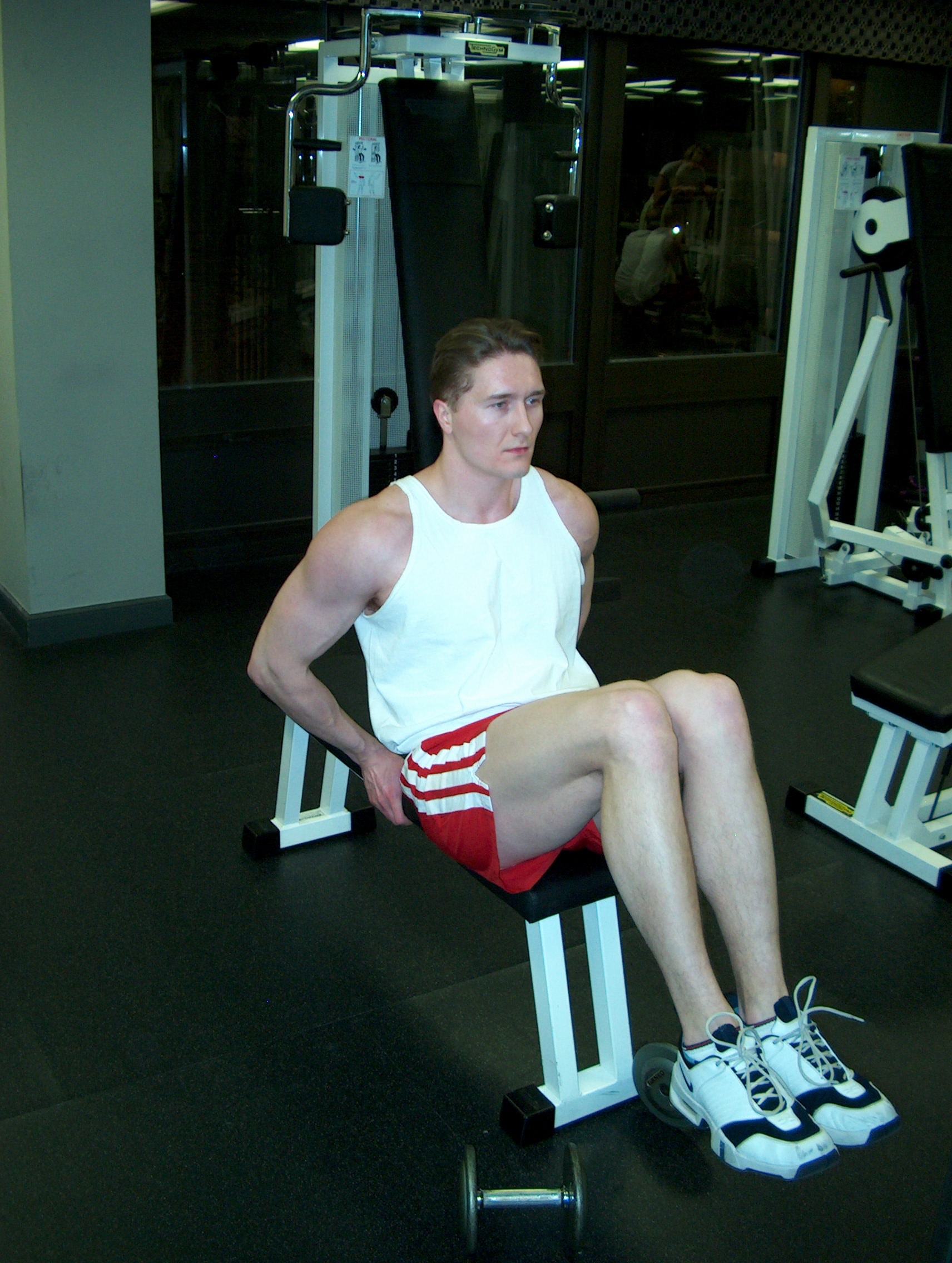 Paul Angelo Working Out