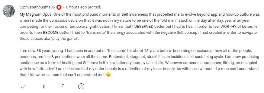 Comments From Youtube Channel